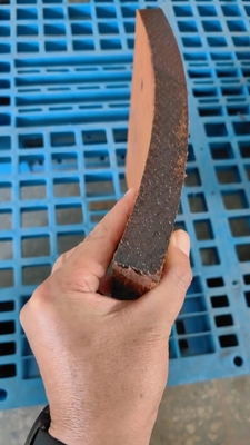 La couche de freinage jaune non asbestos avec résine de mélamine pour une meilleure sécurité