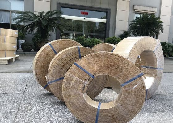 Fil de laiton renforcé non asbestos rouleau de doublure de frein tissé avec fibre d'aramide pour les applications résistantes à l'huile
