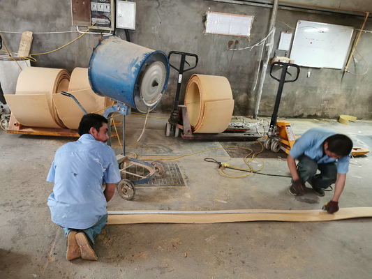 Non jaune tissé par amiante de résine de mélamine de frein de guindeau de treuil de doublure de frein